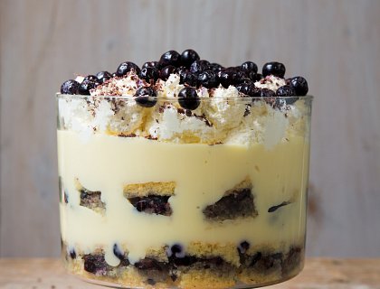 Phil's Blueberry Trifle