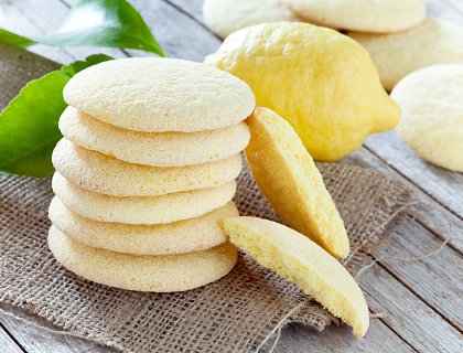 Lemon Polenta Biscuits