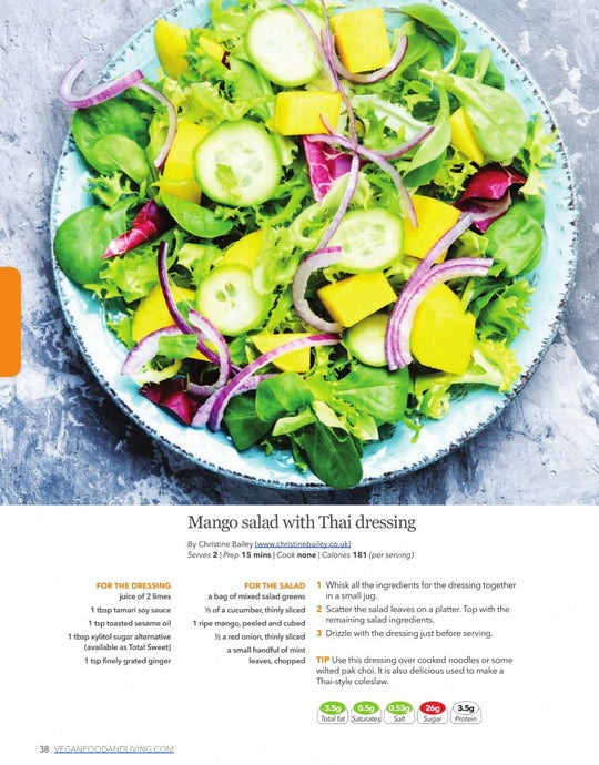 Salads in the sun